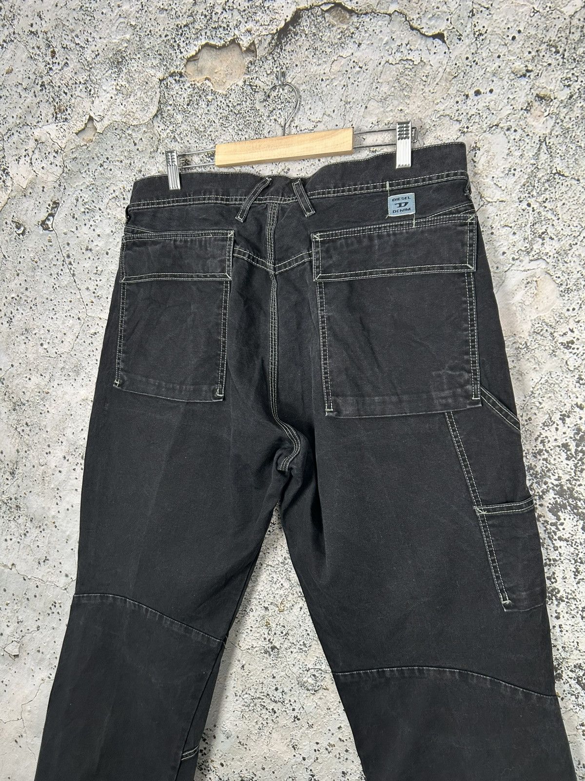 Diesel × Vintage Vintage Diesel Carpenter Workwear Skateboarding Pants 90s Size US 34 / EU 50 - 5 Thumbnail