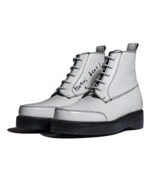 Enfants Riches Deprimes “CREEPER BOTTES EN CUIR (WITH TEXT)” Runway Boots Size US 11 / EU 44 - 5 Thumbnail