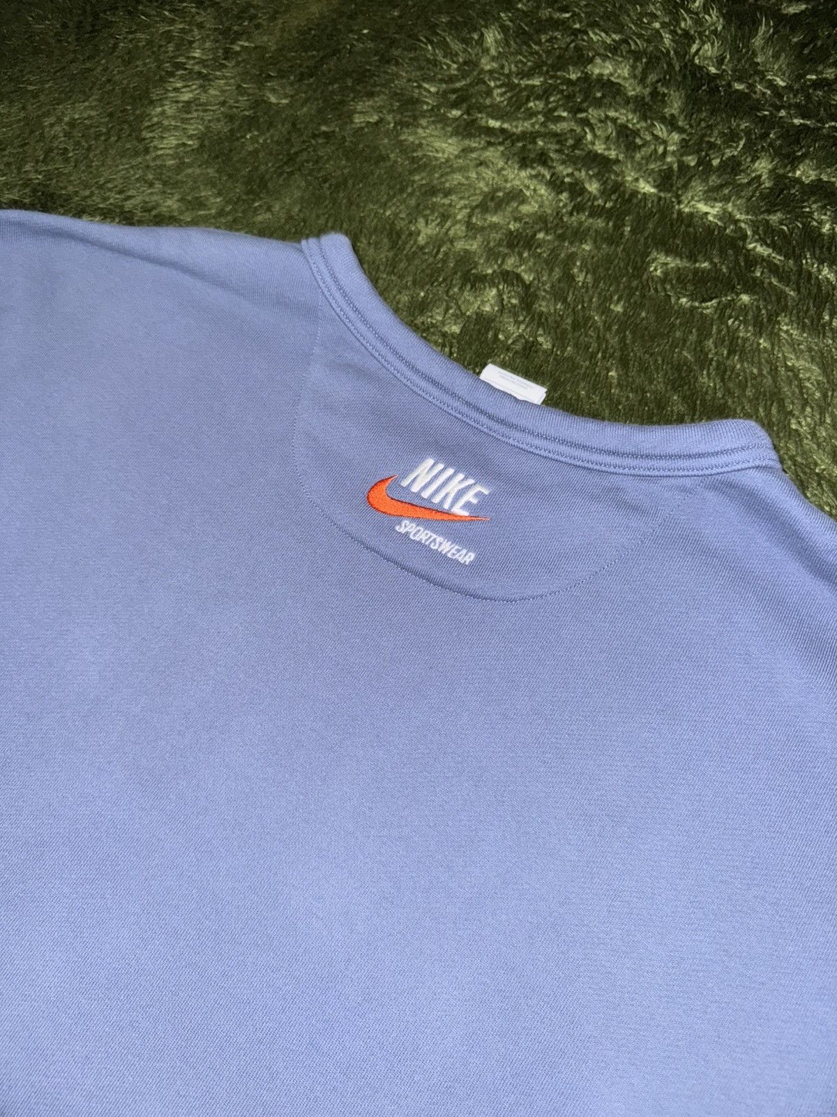 Nike [XXL] Nike NSW Old Logo Fleece Crewneck – Vintage Blue Size US XXL / EU 58 / 5 - 9 Thumbnail