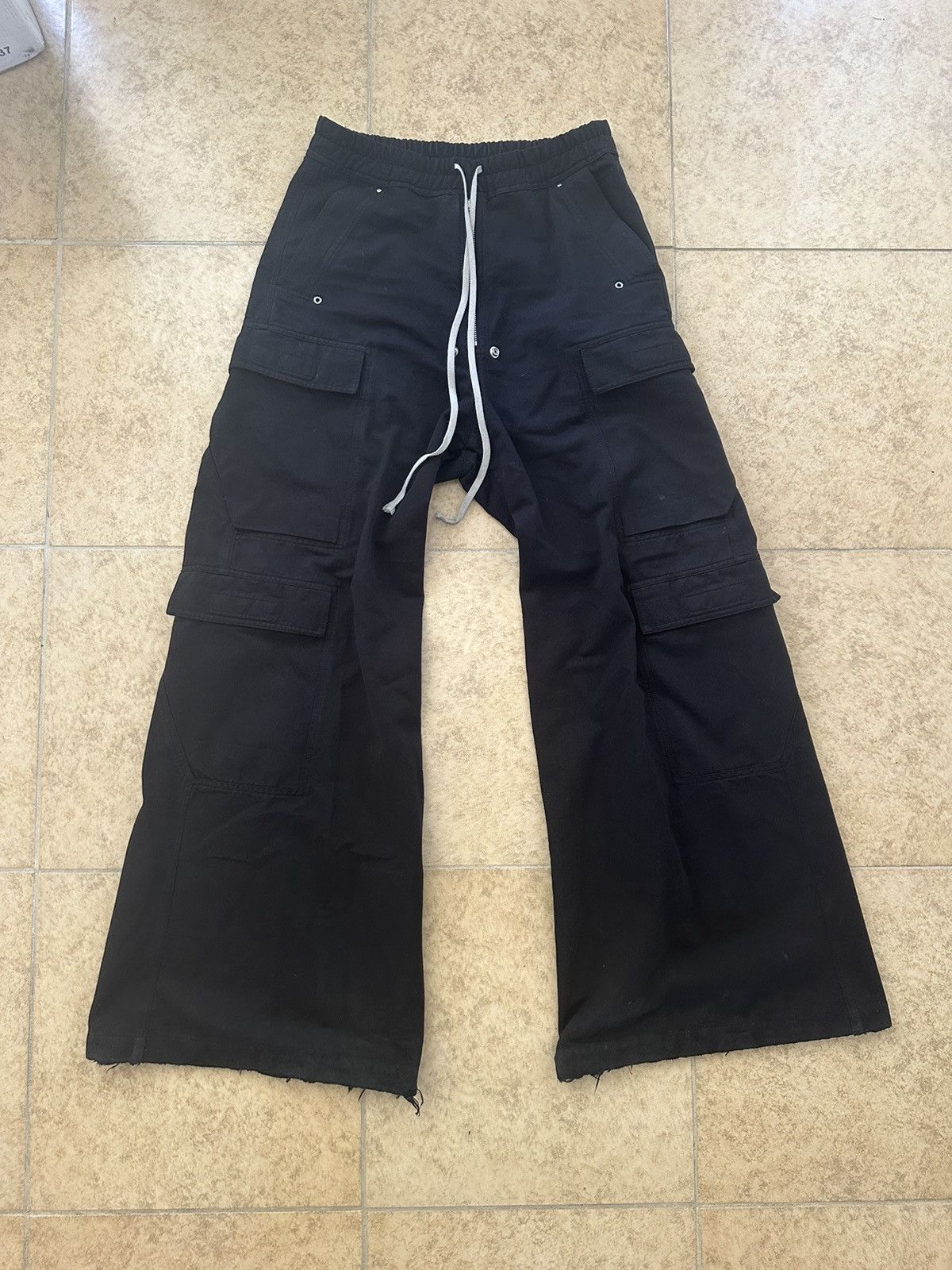 Rick Owens × Rick Owens Drkshdw Rick Owens SS24 jumbo cargobelas 