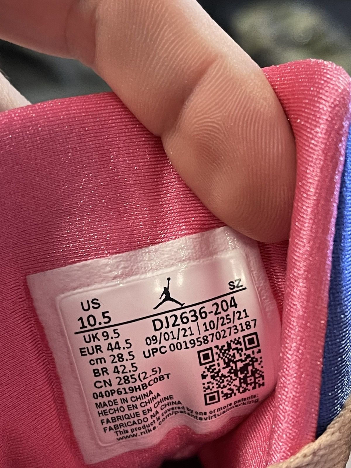 Jordan Brand Size 10.5 - Jordan 7 Retro Sapphire Brand New Size US 10.5 / EU 43-44 - 8 Thumbnail