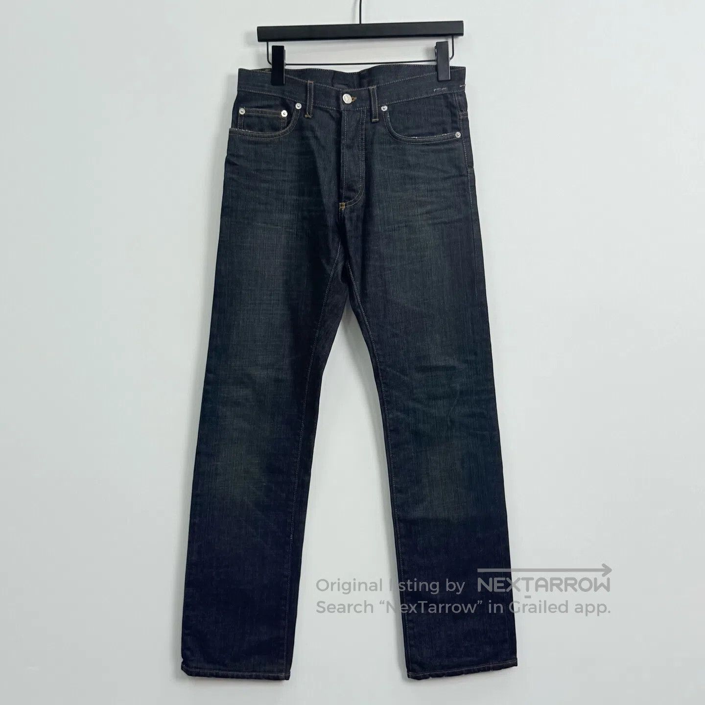Dior Dior Deep Blue Raw Denim Pants| Size US 29 - 1 Thumbnail