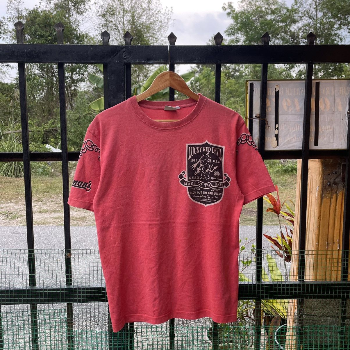 Tedman 🔥🇯🇵Tedman Company OG Big Logo Devil Design Graphic Tee Size US M / EU 48-50 / 2 - 4 Thumbnail