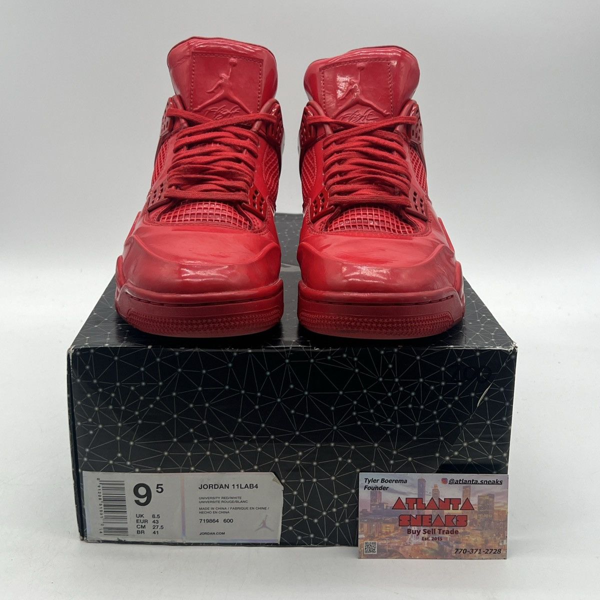 Jordan Brand Air Jordan 4 11lab4 Size US 9.5 / EU 42-43 - 2 Thumbnail