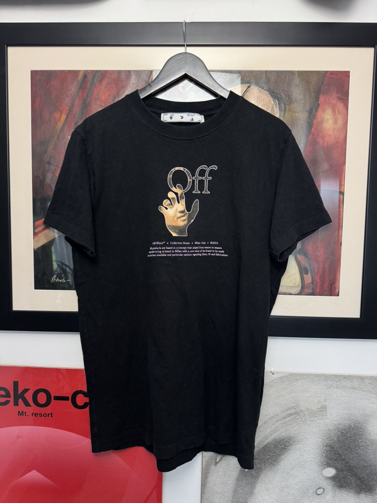 MONCLER × OFF-WHITE Tシャツ ブラック Moncler Off-White short