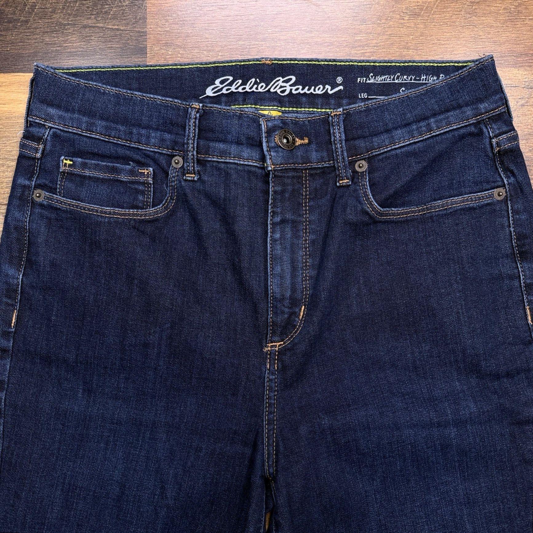 Eddie Bauer Eddie Bauer Skinny Jeans Womens 8 High Rise Stretch Denim Blue 5-Pocket City Modern Slim Size 30" / US 8 / IT 44 - 4 Thumbnail