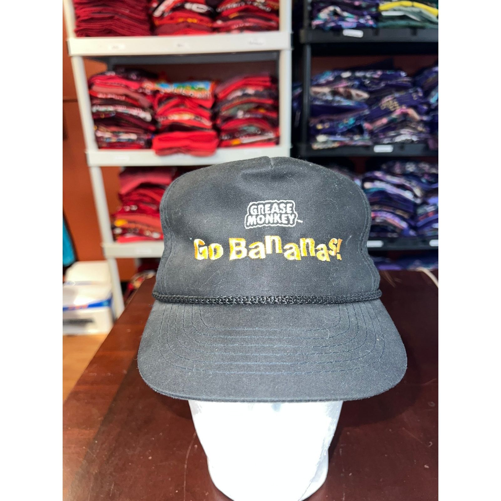 Vintage Vintage Grease Monkey Hat Go Bananas Roper Snapback Headwear Size ONE SIZE - 1 Thumbnail