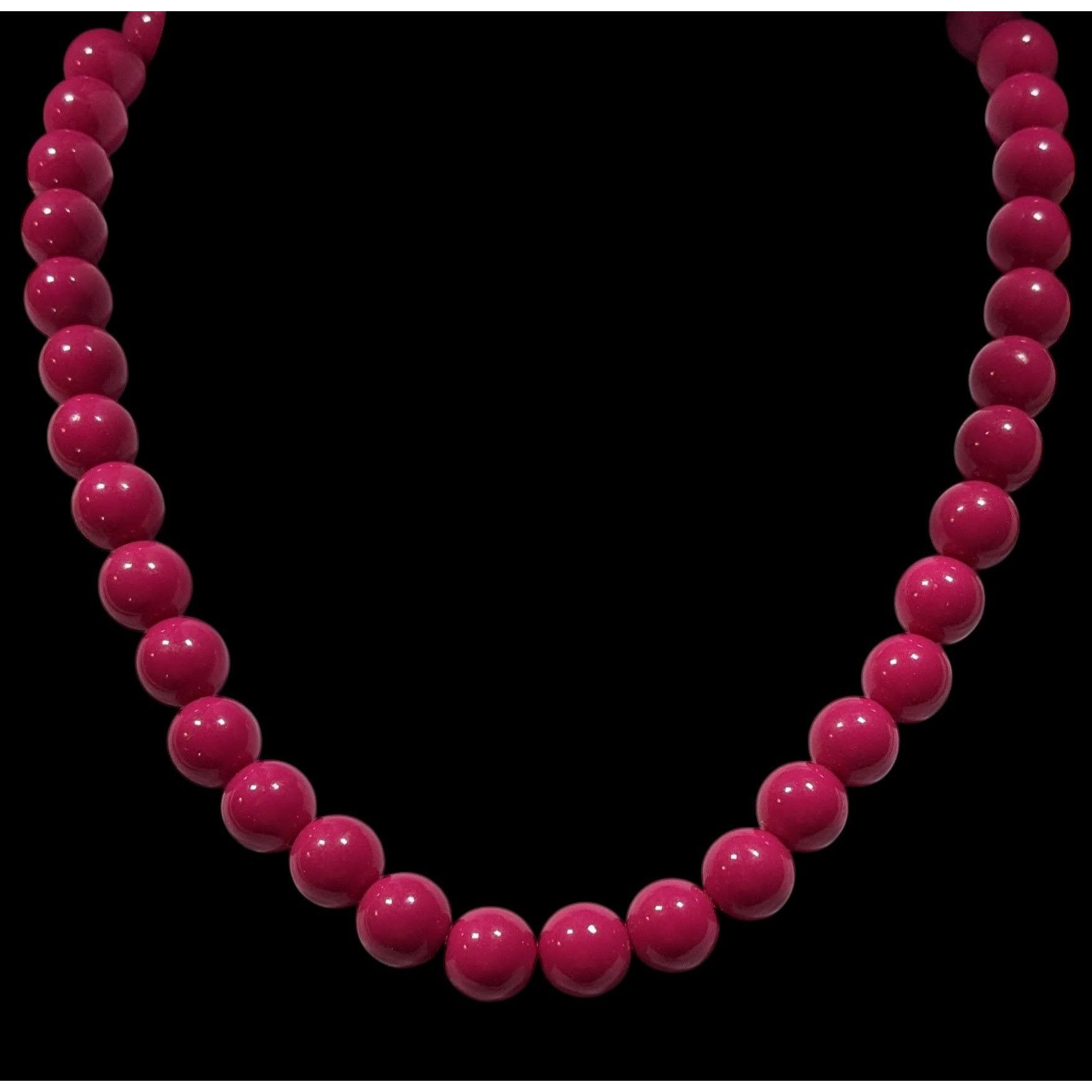 Other Casual Single Strand Pink Beaded Necklace Size ONE SIZE - 1 Thumbnail