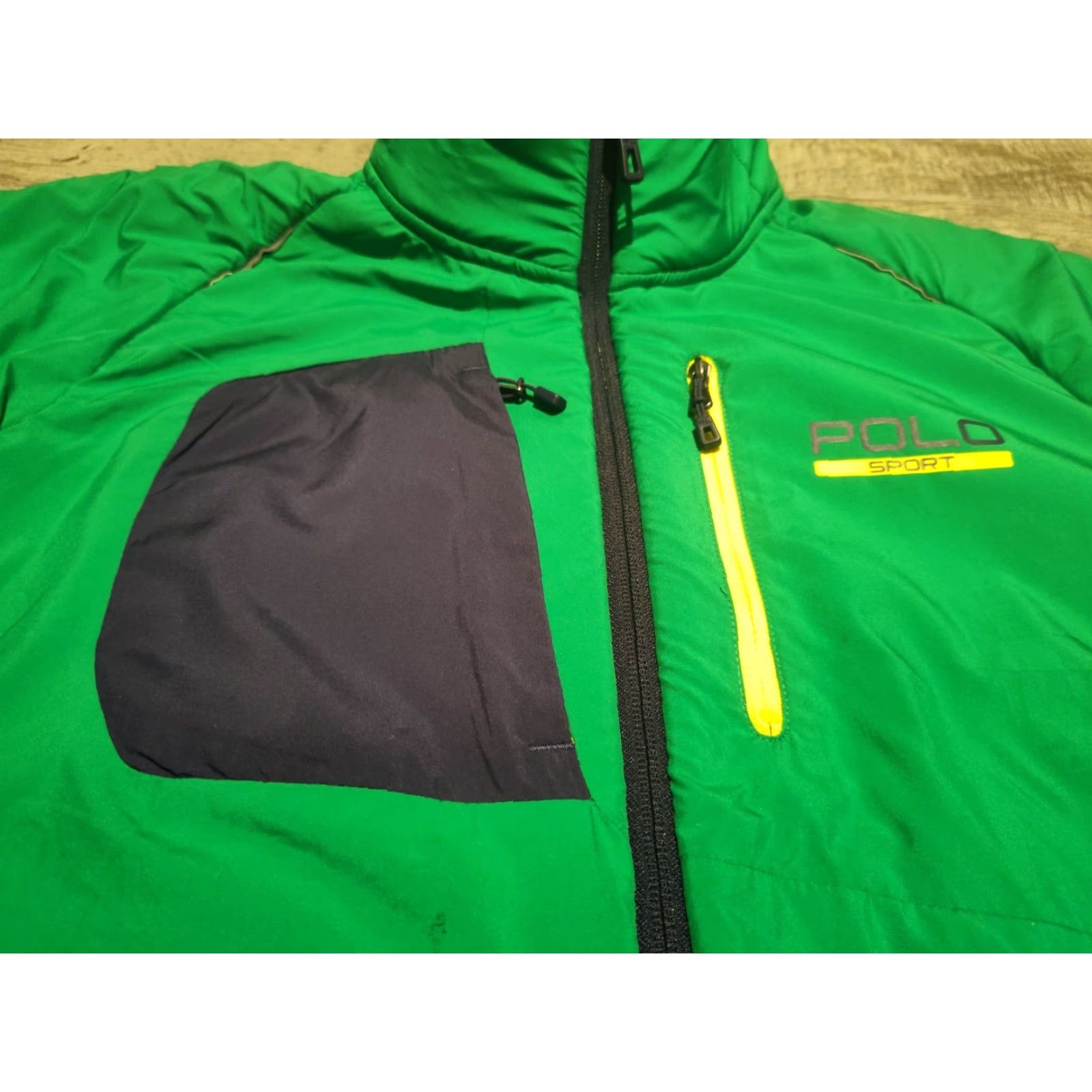 Polo Ralph Lauren Polo Ralph Lauren Performance Green Hybrid Tech Full Zip Jacket Mens L Polo Sport Ralph Lauren Size US L / EU 52-54 / 3 - 6 Thumbnail