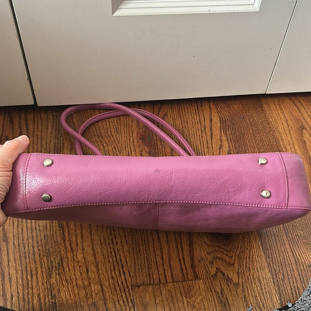 Hobo HOBO International Pink/Purple Leather handbag Size ONE SIZE - 6 Thumbnail