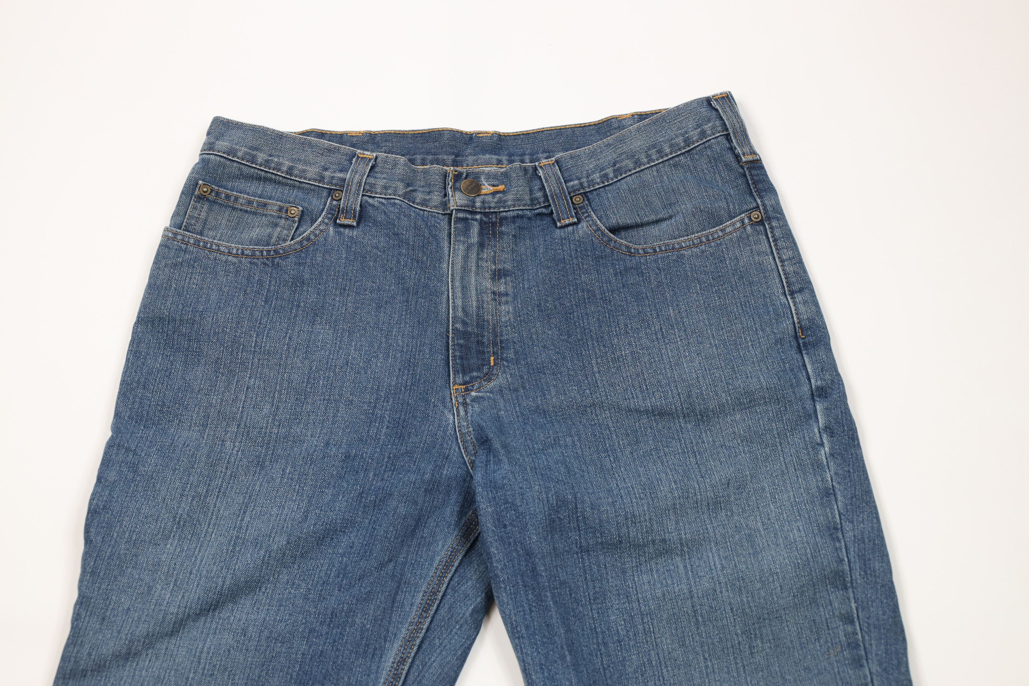 Carhartt × Vintage Vintage Y2K Carhartt Out Relaxed Fit Straight Leg Jeans Size US 34 / EU 50 - 2 Thumbnail