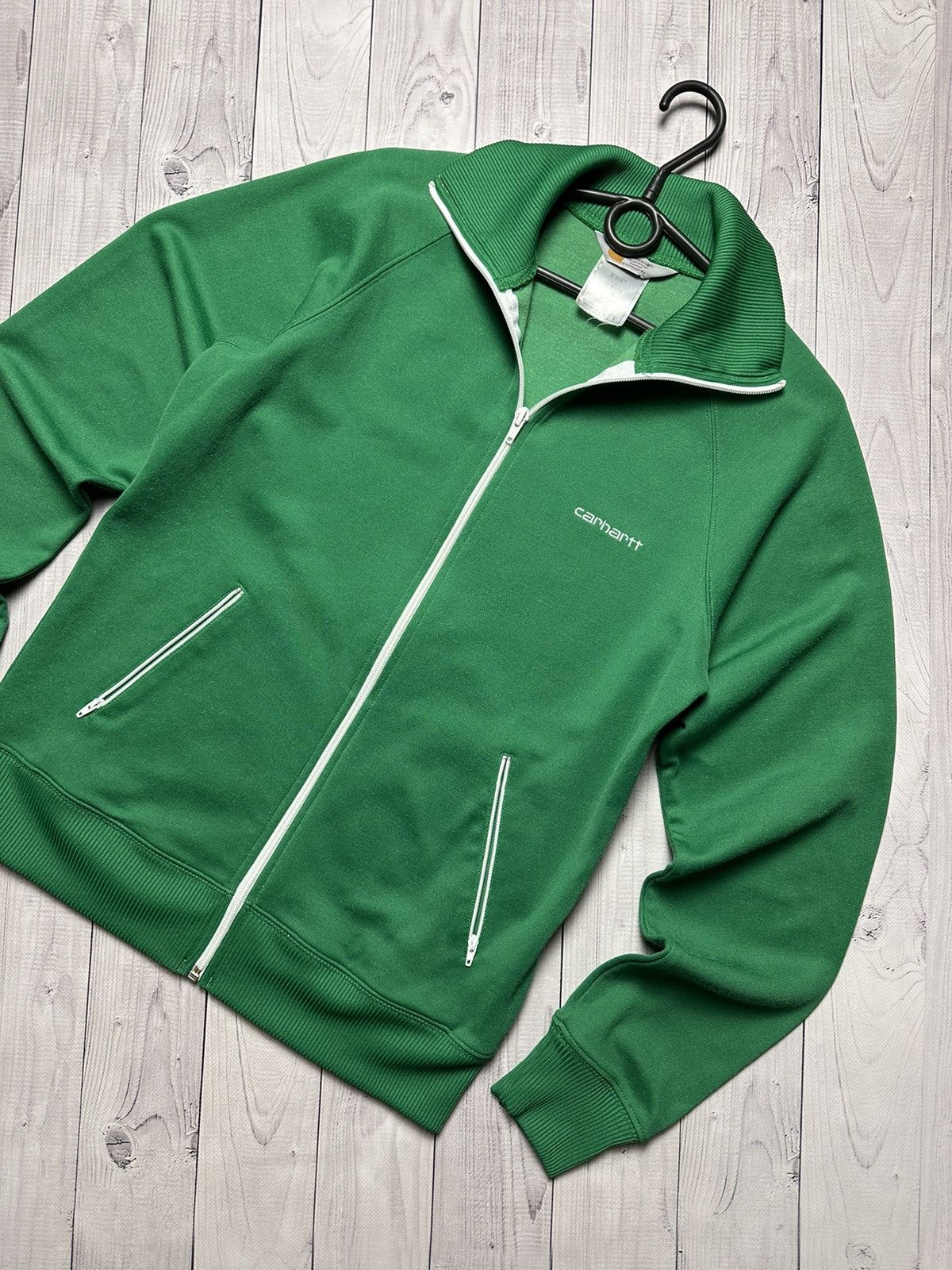 Vintage Vintage Carhartt Wip light jacket green size S logo rare Size US S / EU 44-46 / 1 - 2 Thumbnail