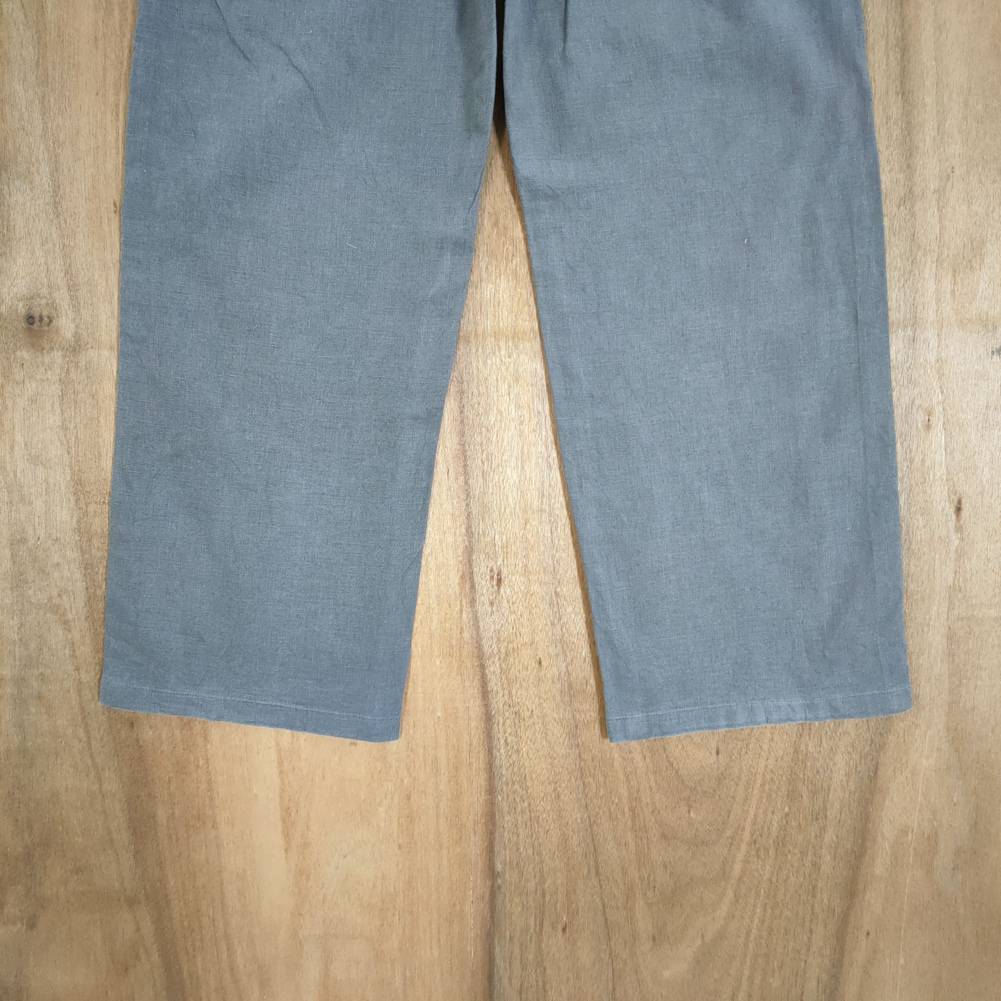 If Six Was Nine × Japanese Brand THEORIA DARK GREY EASY PANTS Size US 34 / EU 50 - 8 Thumbnail
