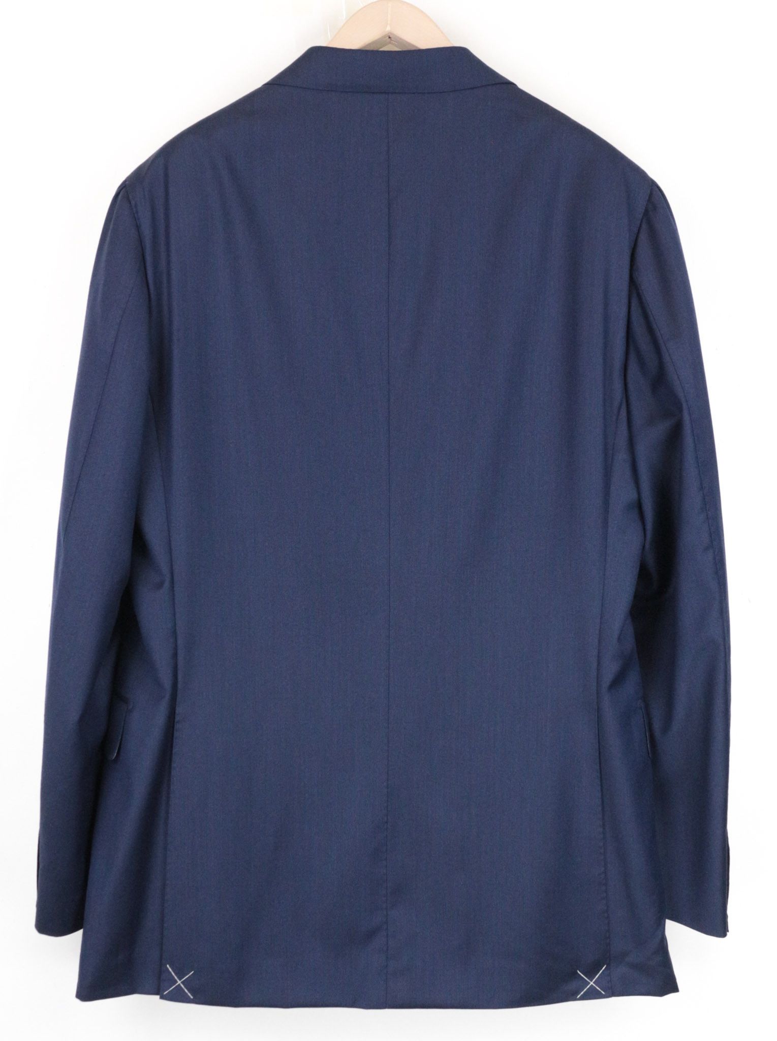 Suitsupply LA SPALLA UK48L Wool Blue Suit 68286 Size 48L - 6 Thumbnail