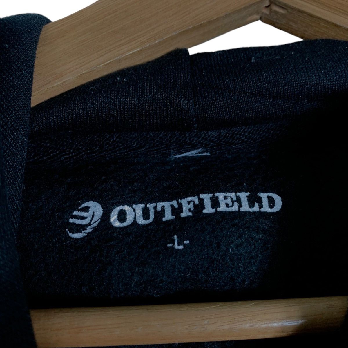 Japanese Brand OUTFIELD Big Logo Pullover Hoodies Sweatshirt #1390-C63 Size US L / EU 52-54 / 3 - 11 Thumbnail