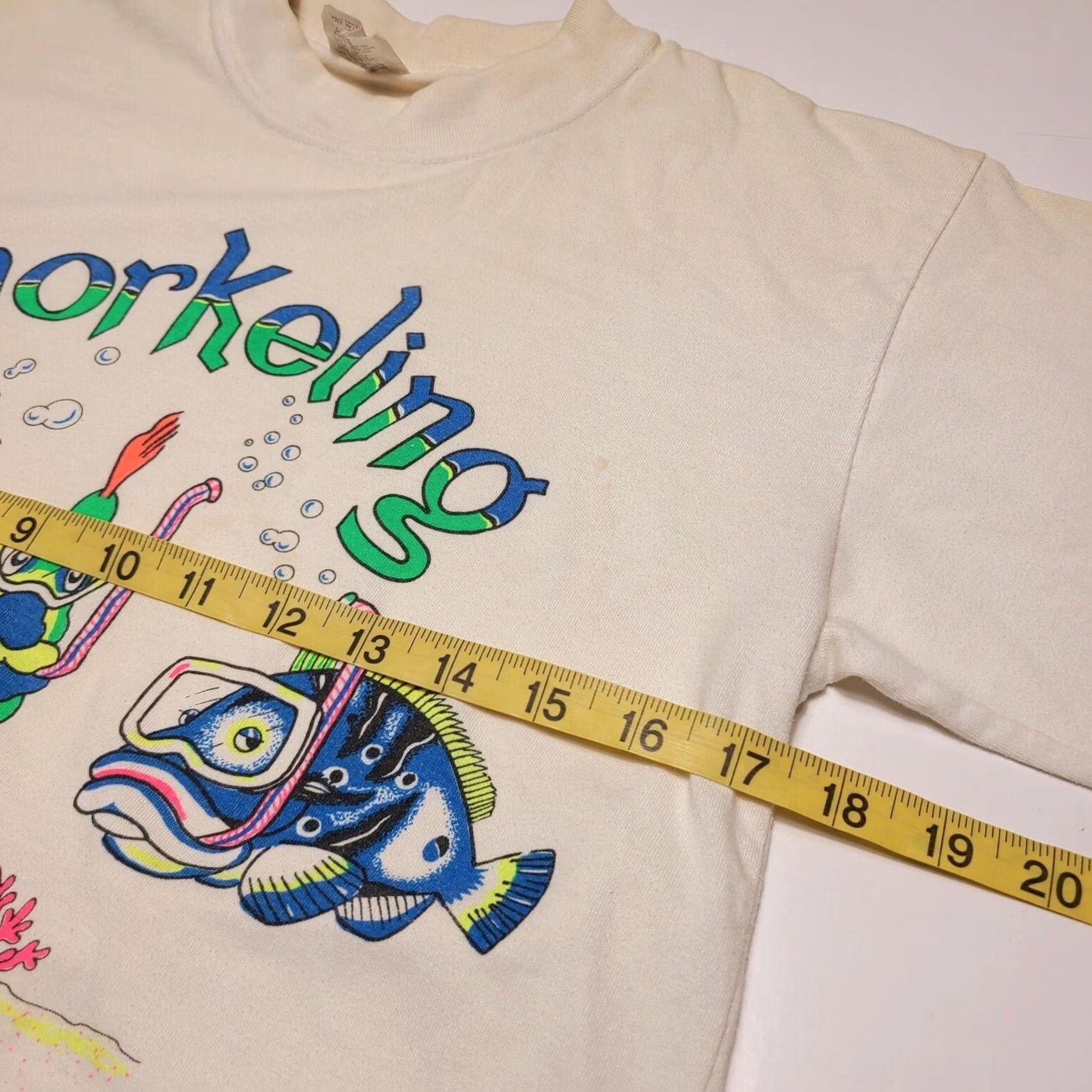 Vintage VINTAGE Cozumel Mexico Snorkeling Scuba Diving Graphic T-Shirt Mens Size Small Size US S / EU 44-46 / 1 - 5 Thumbnail