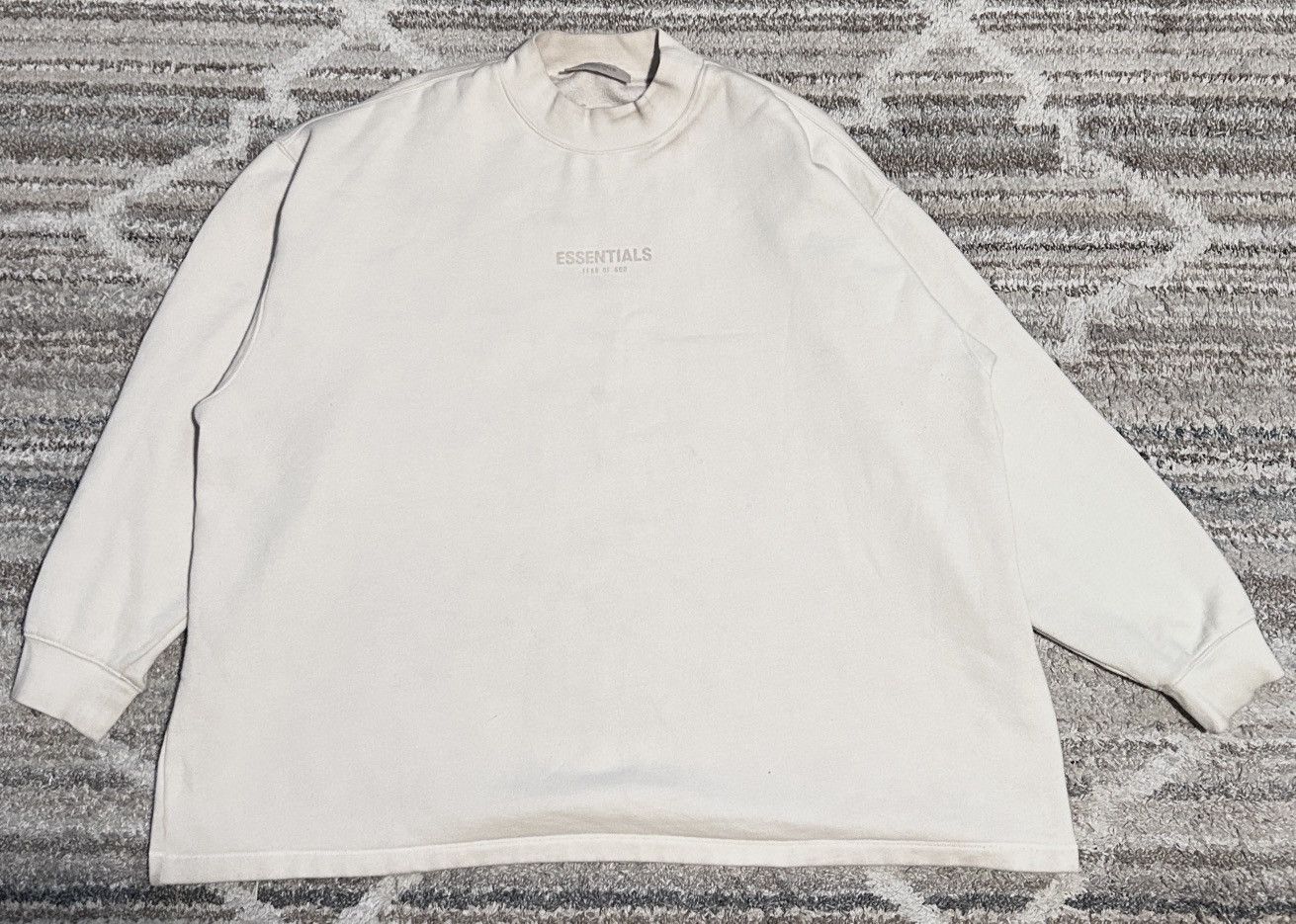 Essentials Fear of God Essentials Sweatshirt Dusty Beige Size US XXL / EU 58 / 5 - 1 Thumbnail