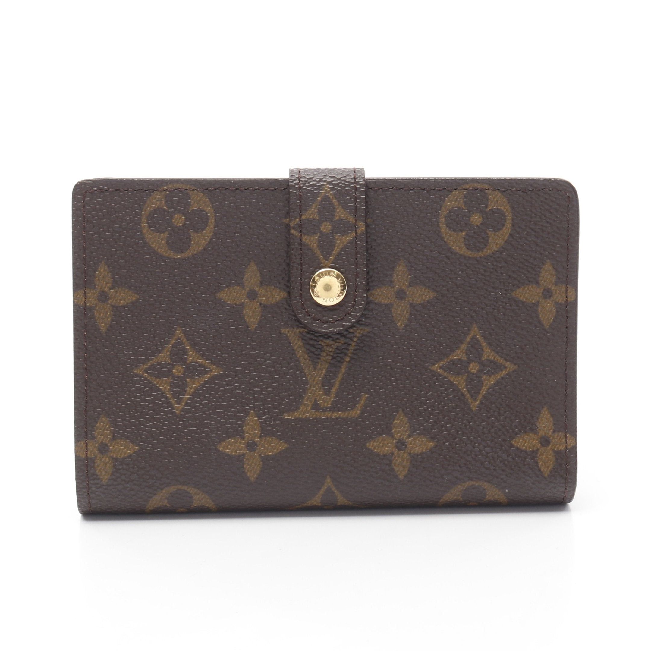 Louis Vuitton Louis Vuitton Portefeuil Viennois Monogram Bi-Fold Wallet Leather Brown Size ONE SIZE - 1 Thumbnail