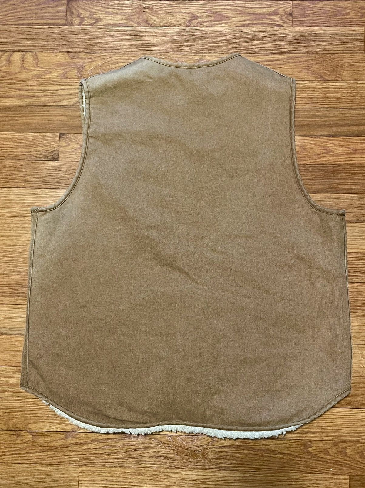Carhartt Vintage Carhartt Sherpa-Lined Vest Size US XL / EU 56 / 4 - 5 Thumbnail