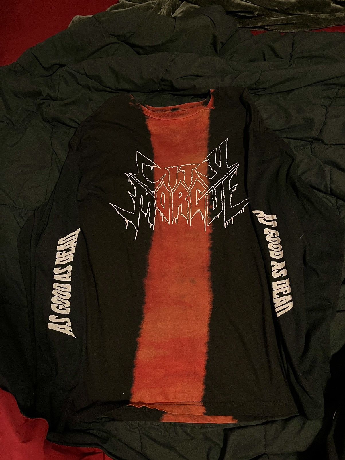 City Morgue City Morgue Split Tie-Dye Longsleeve Size US XL / EU 56 / 4 - 1 Thumbnail