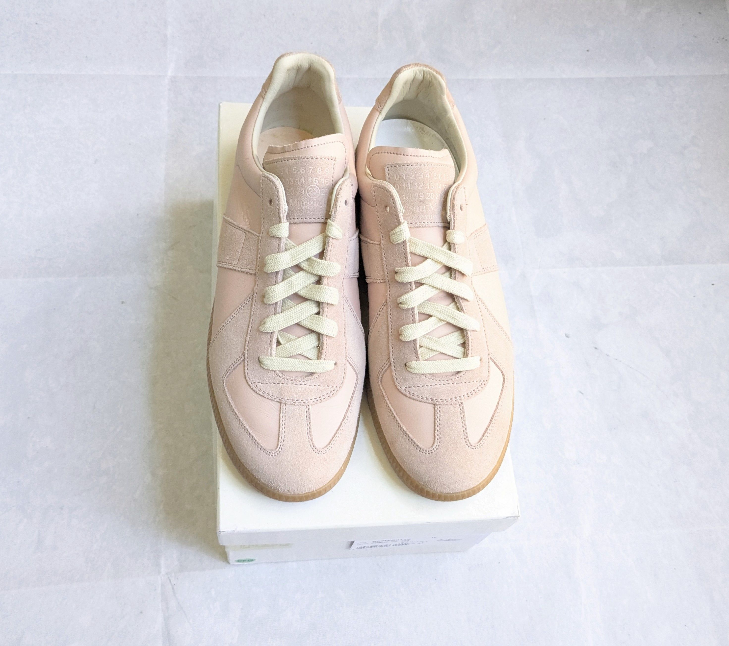 Maison Margiela Maison Margiela Replica GAT Pink 8 41 Low Tops Leather Size US 8 / EU 41 - 1 Thumbnail