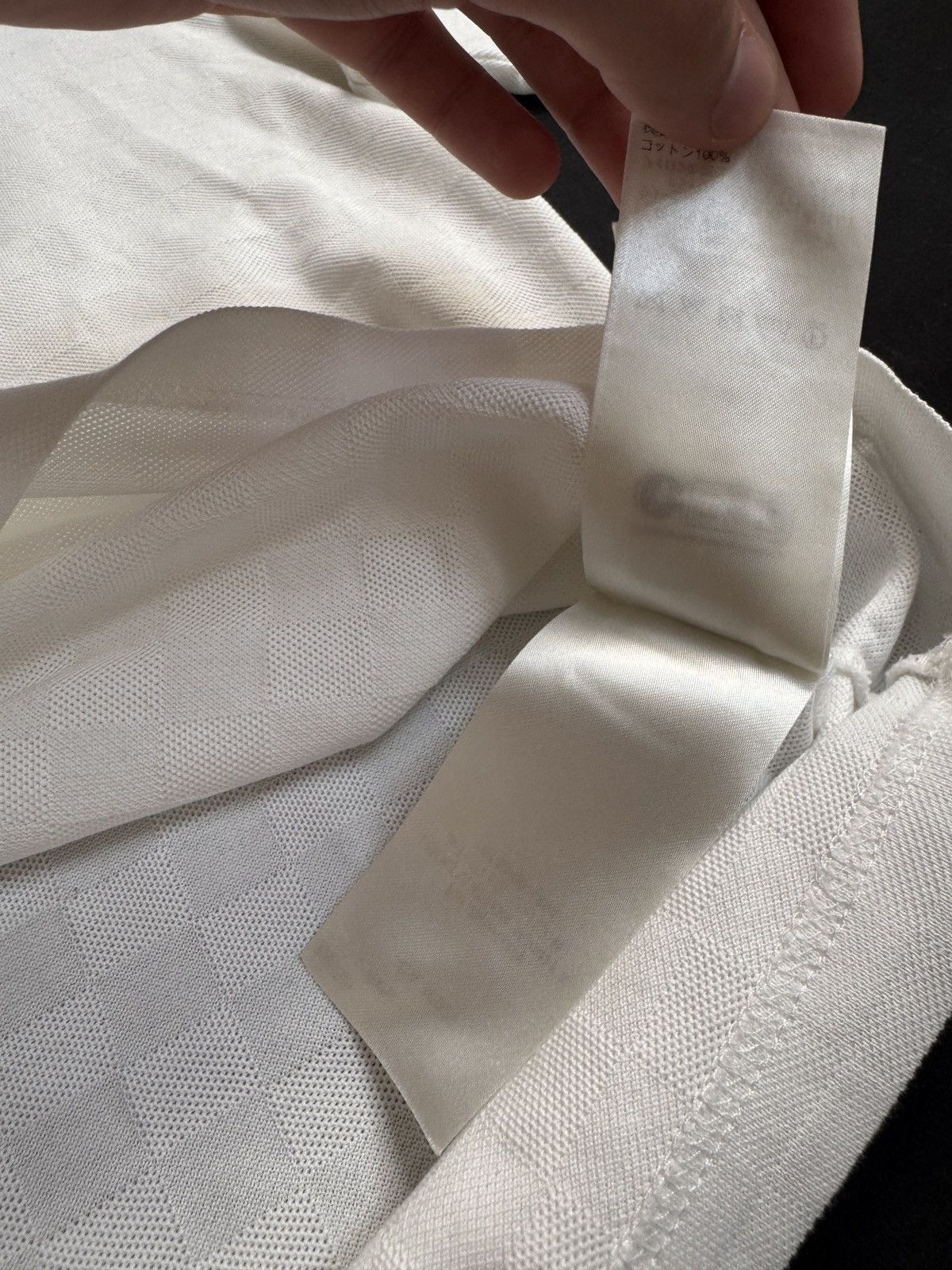 Louis Vuitton Louis Vuitton White Damier Tee Size US S / EU 44-46 / 1 - 8 Thumbnail