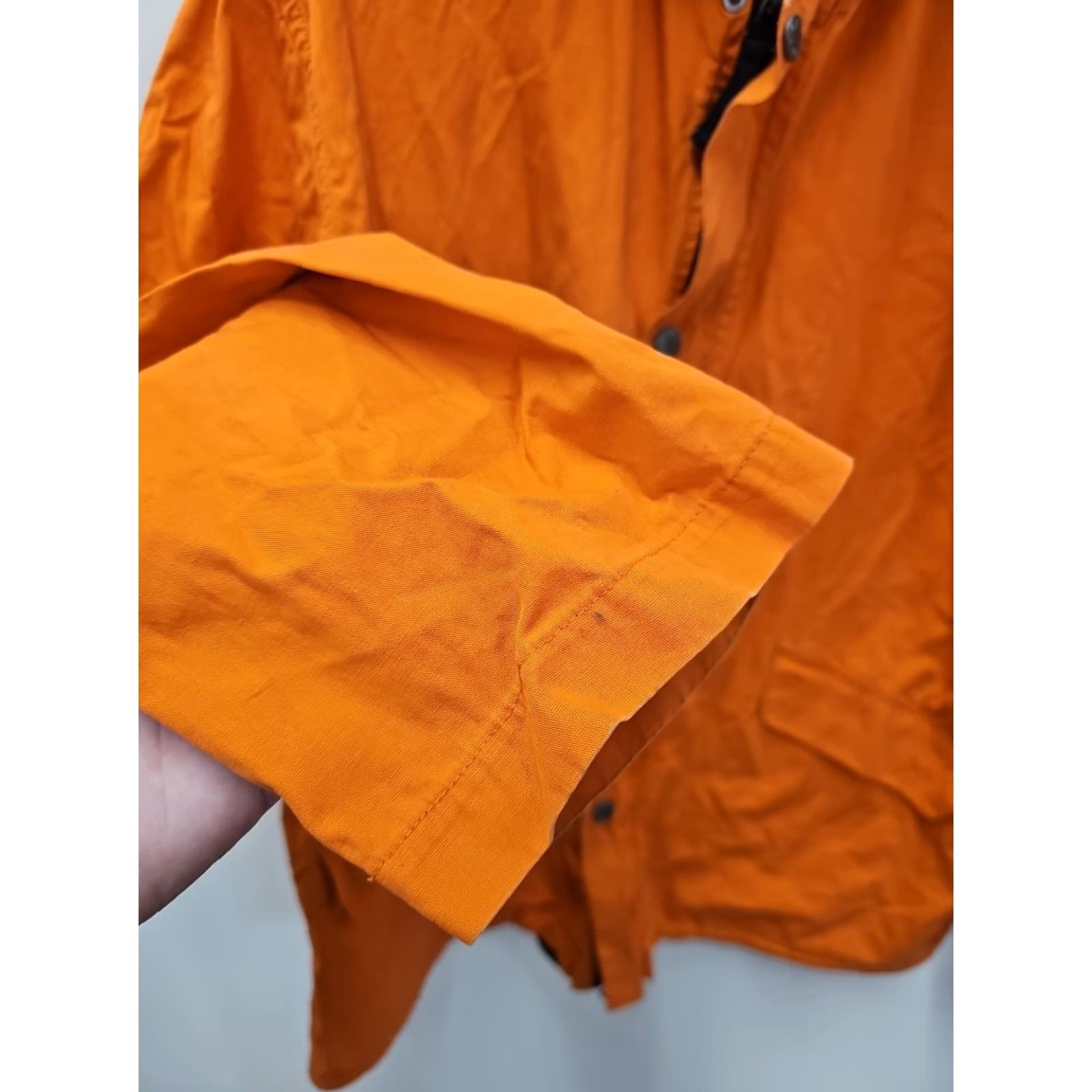 Polo Ralph Lauren Vtg Polo Ralph Lauren Parka Jacket Men's Sz L Orange Hooded Full Zip Solid Vintage Style Casual Winter Outdoor Classic 90s Mens Size US L / EU 52-54 / 3 - 5 Thumbnail