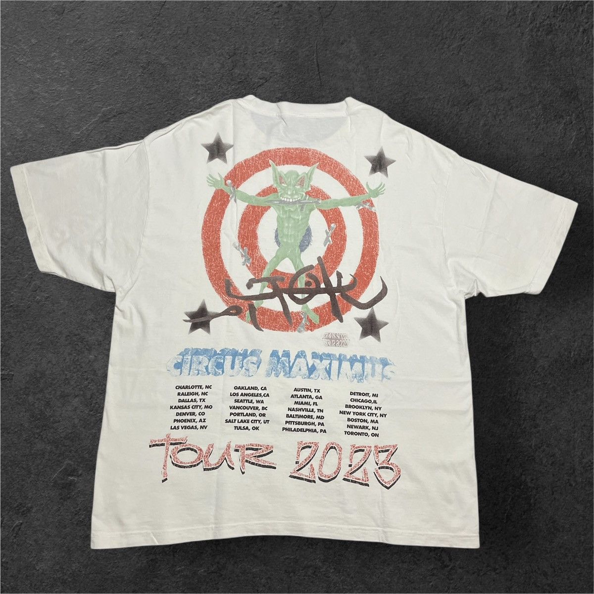 Travis Scott 2023 Circus Maximus Travis Scott Tour Shirt Size US XXL / EU 58 / 5 - 2 Thumbnail