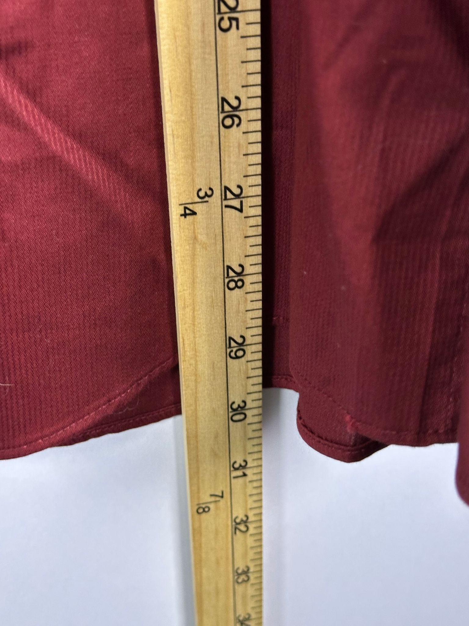 Kenneth Cole Kenneth Cole Dress Shirt Mens 16.5 34/35 Slim Fit Stretch Size 34S - 4 Thumbnail