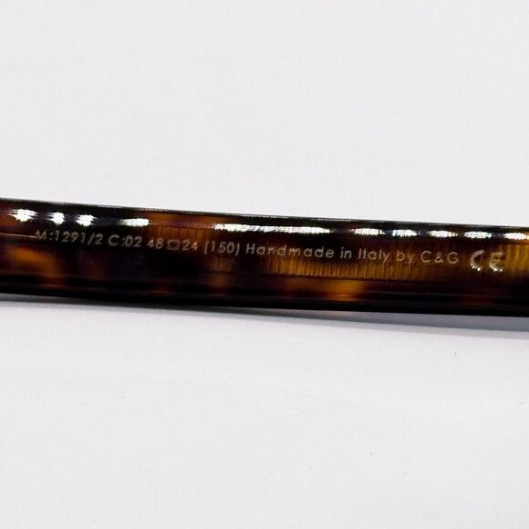 Cutler and Gross NEW CUTLER AND GROSS EYEGLASSES CG1291V2 002 HAVANA UNISEX Size ONE SIZE - 7 Thumbnail