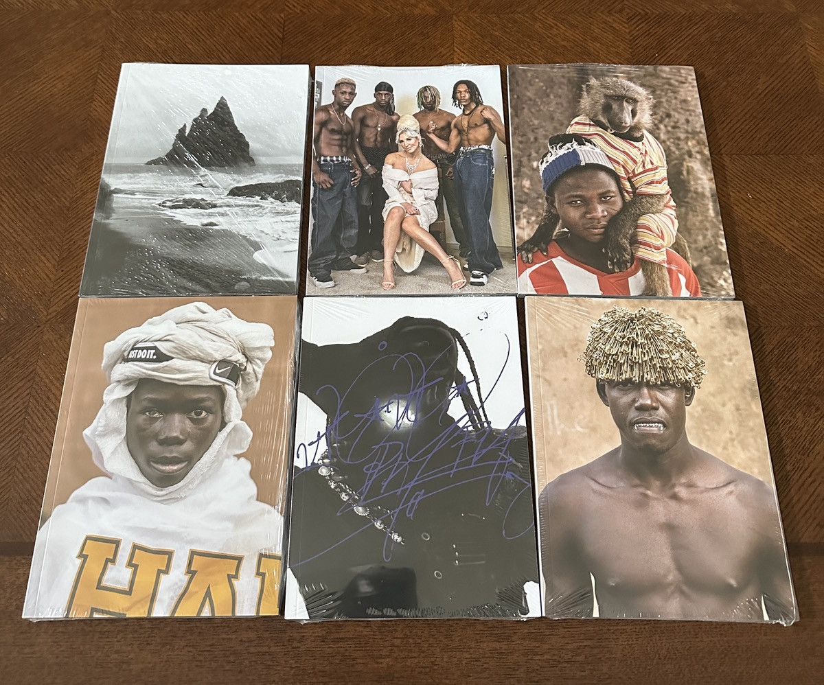 送料無料 Travis Scott utopia ZINE cover 1 TRAVIS SCOTT SIGNED UTOPIA ALTERNATE COVER VINYL LP - JSA