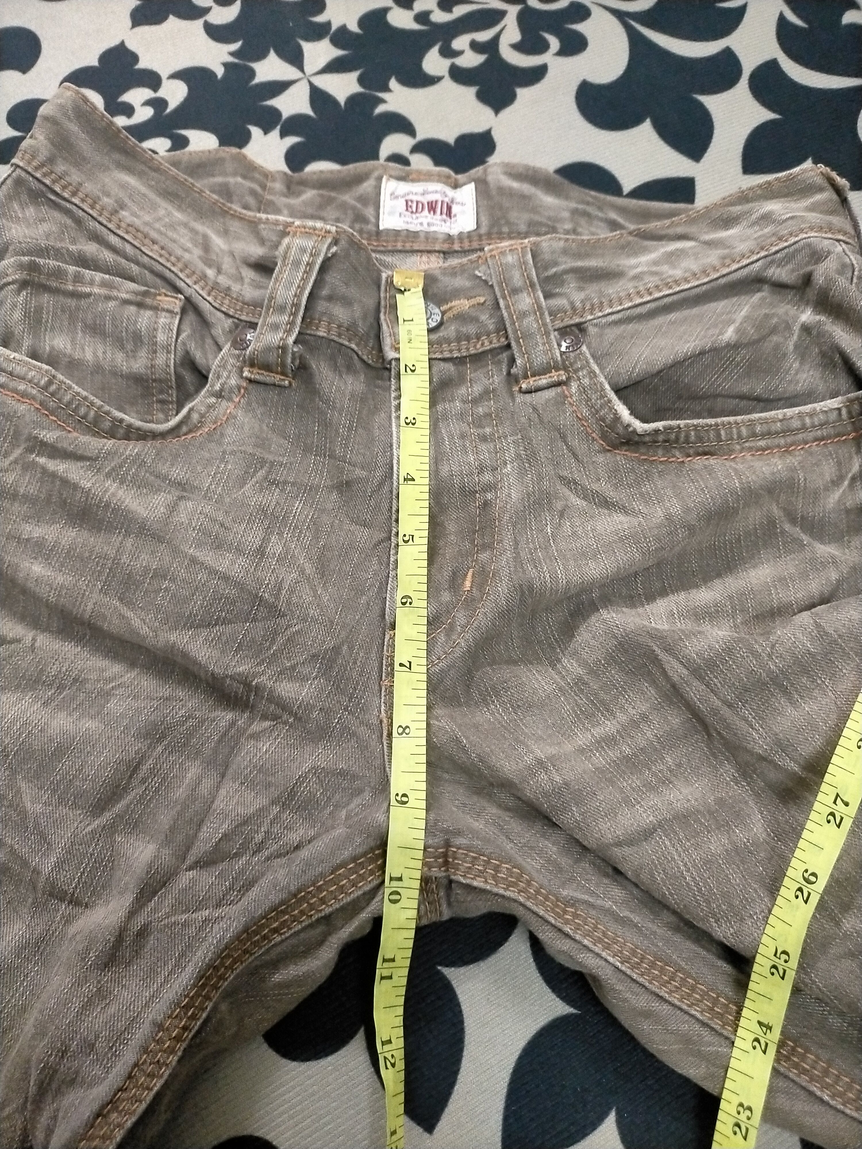 Edwin 🔥Flare🔥Vintage Edwin XV Sick Mudwash Jeans Size US 30 / EU 46 - 8 Thumbnail