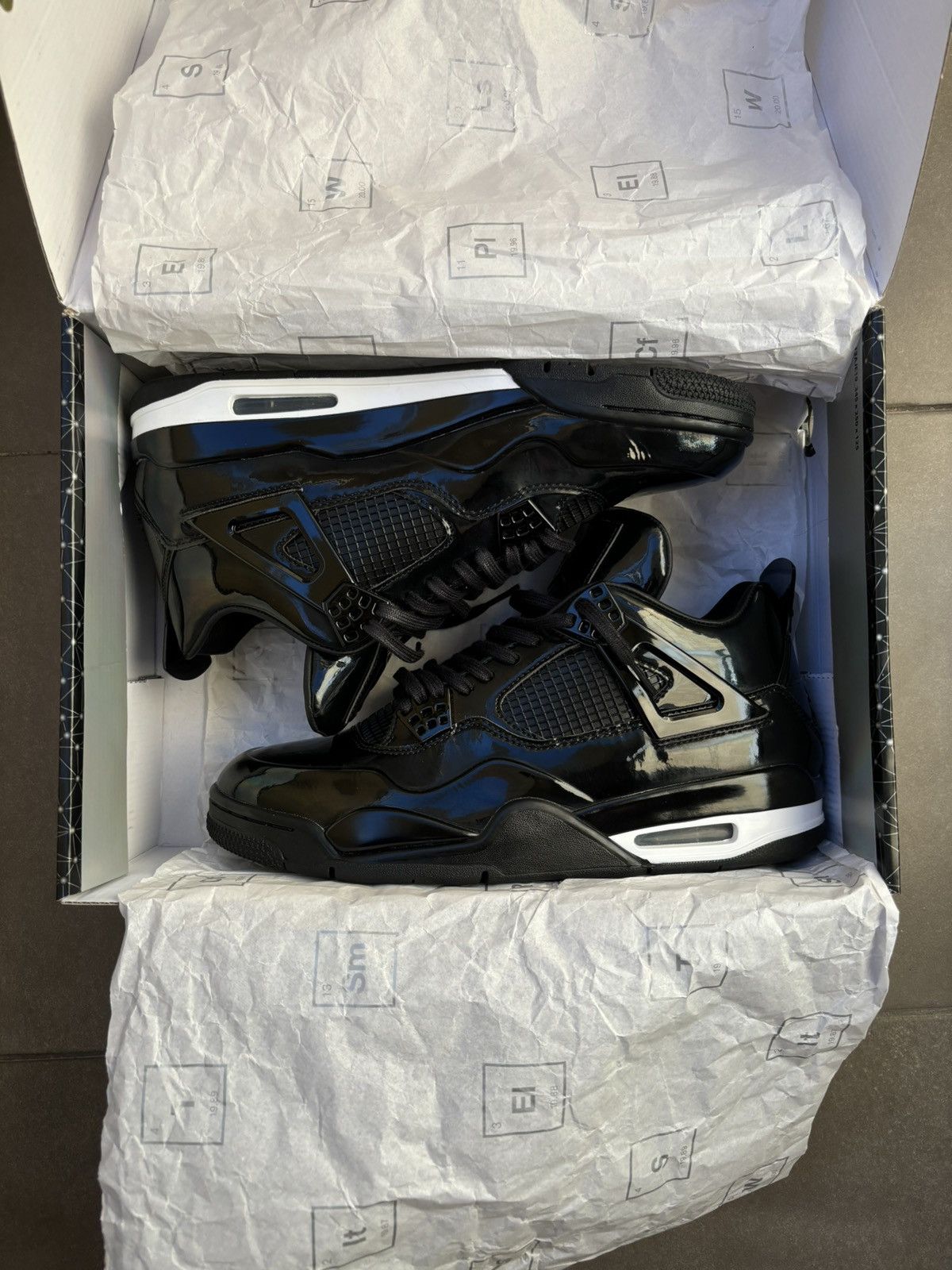 Jordan Brand Air Jordan 4 Retro ‘11Lab4 - Black’ Size US 11 / EU 44 - 11 Thumbnail