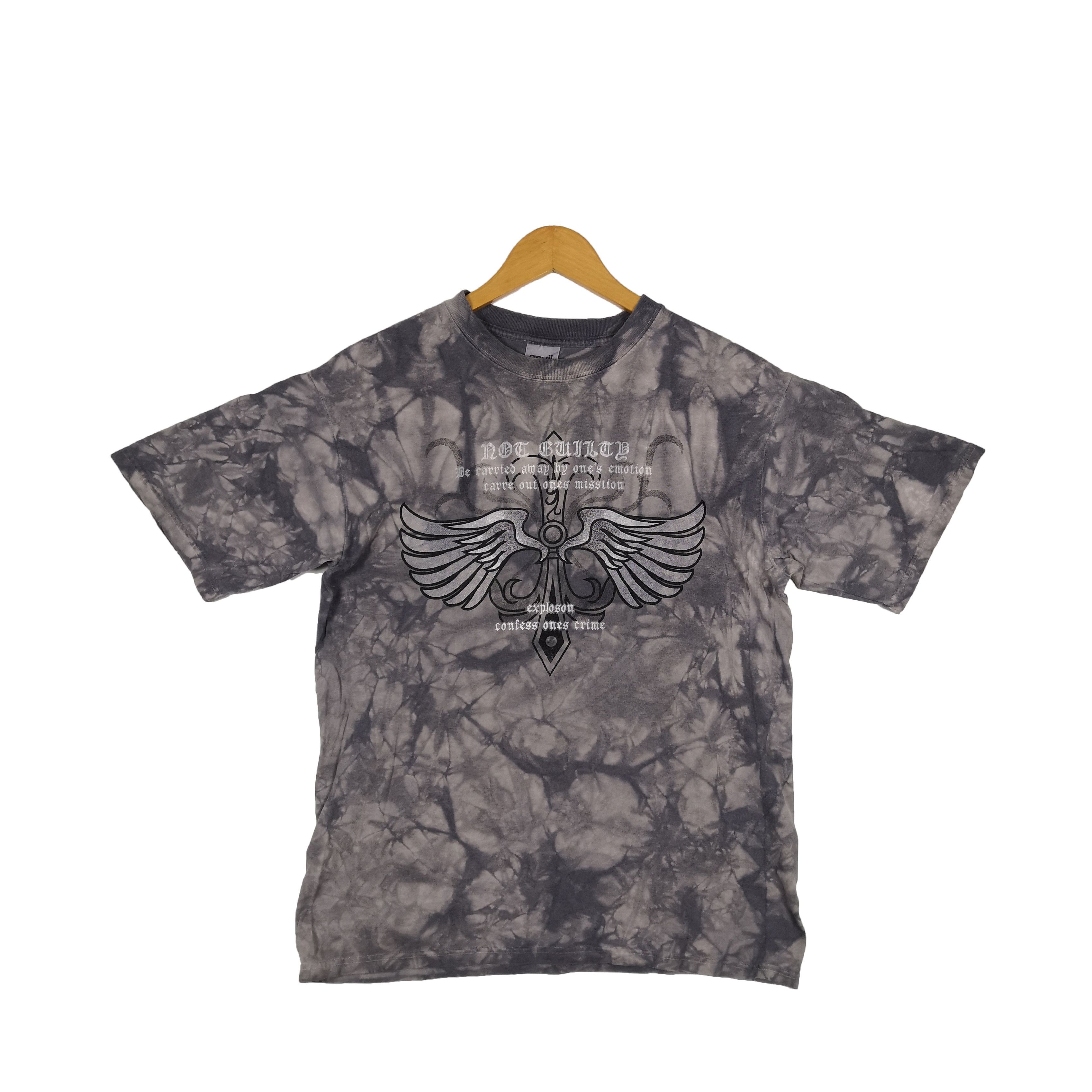 Vintage Vintage Cross with Wings Tie Dye T-Shirt Crewneck Tees Size US M / EU 48-50 / 2 - 1 Thumbnail
