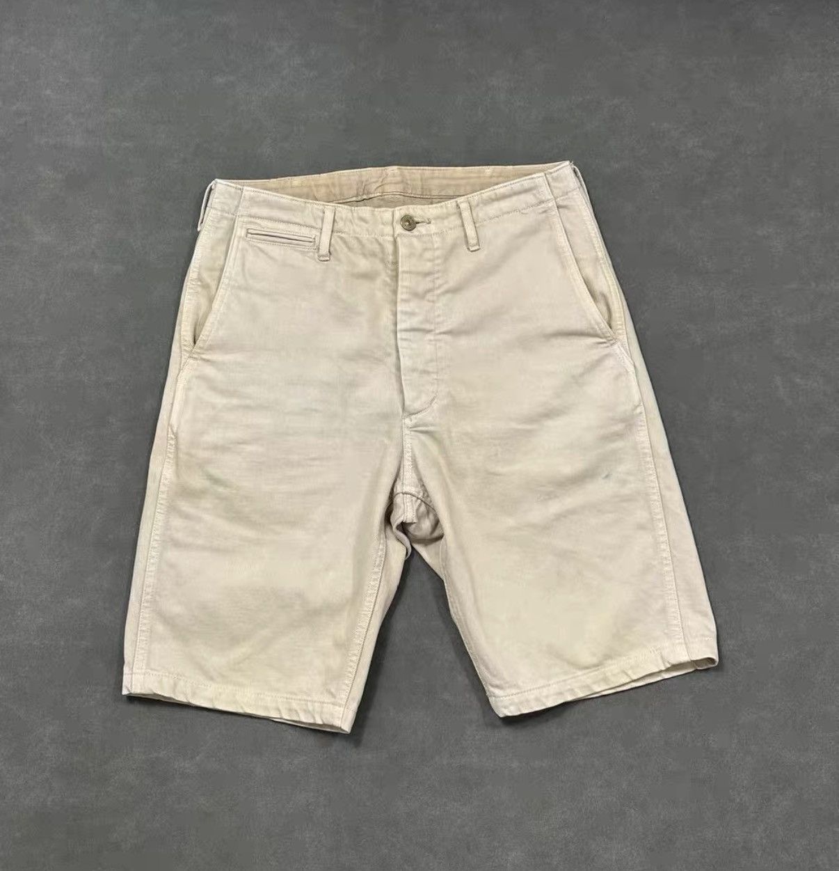Visvim VISVIM CHINO SHORTS DMGD Washed Casual Shorts J16 Size US 30 / EU 46 - 1 Thumbnail