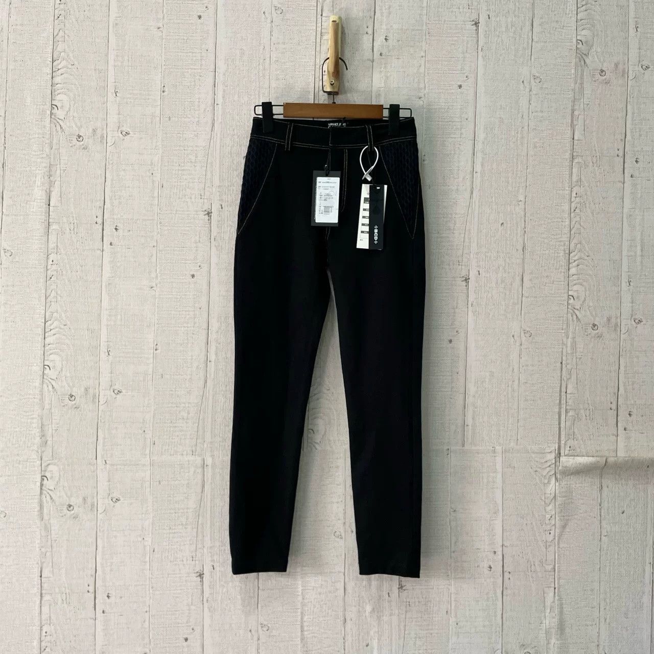 Versace VERSACE Black Trousers Size US 40 / EU 56 - 1 Thumbnail