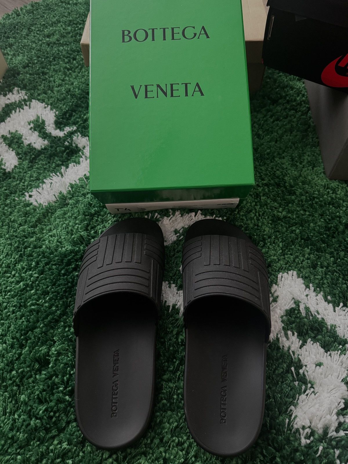 Bottega Veneta Slide size Us 12 Bottega Veneta Bottega Veneta slides | Grailed main image 3