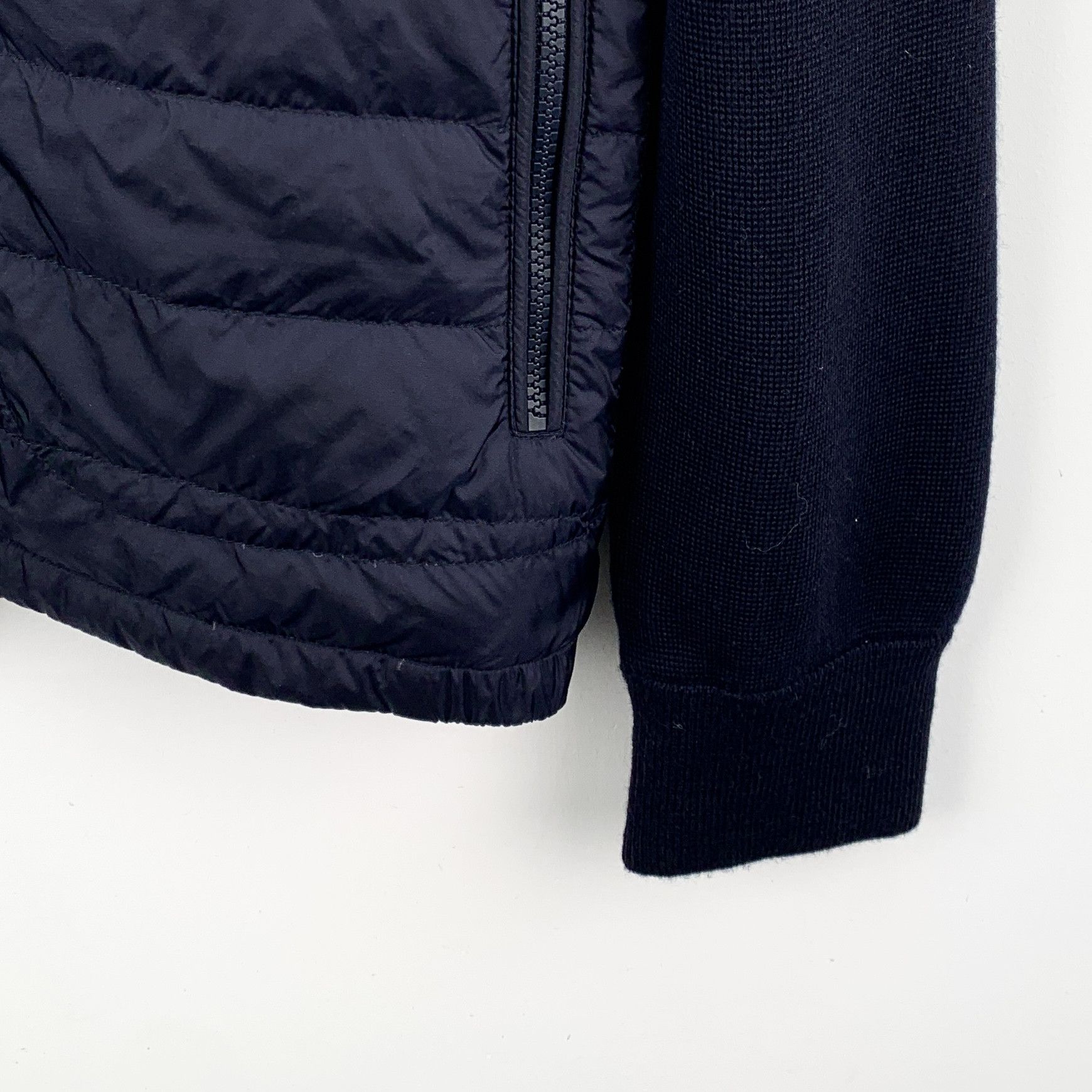 Moncler Moncler Cardigan Down Jacket Navy (M) Size US M / EU 48-50 / 2 - 4 Thumbnail
