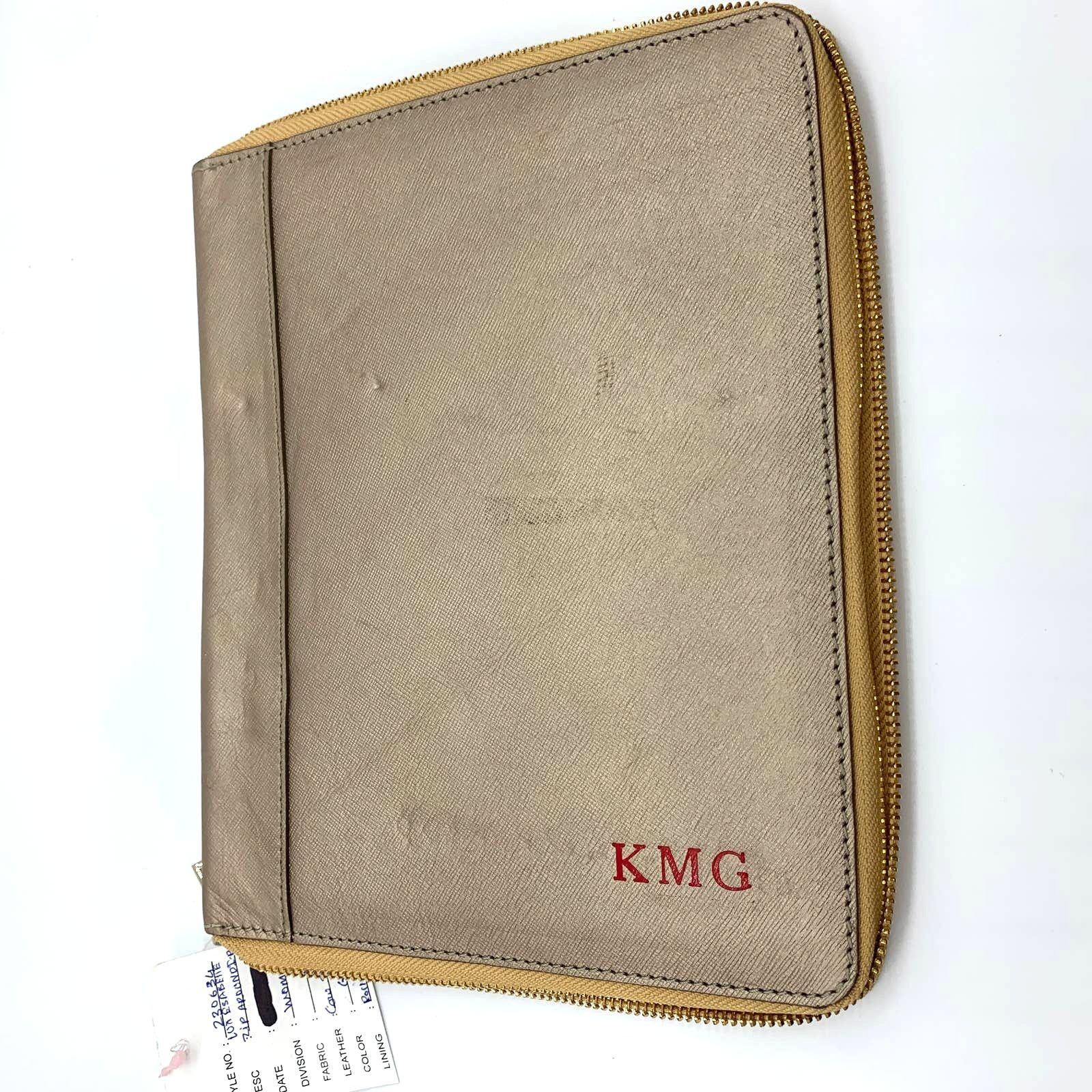 Banana Republic Banana Republic Tablet Case Zip Around Small Bag Gold Color Size ONE SIZE - 1 Thumbnail