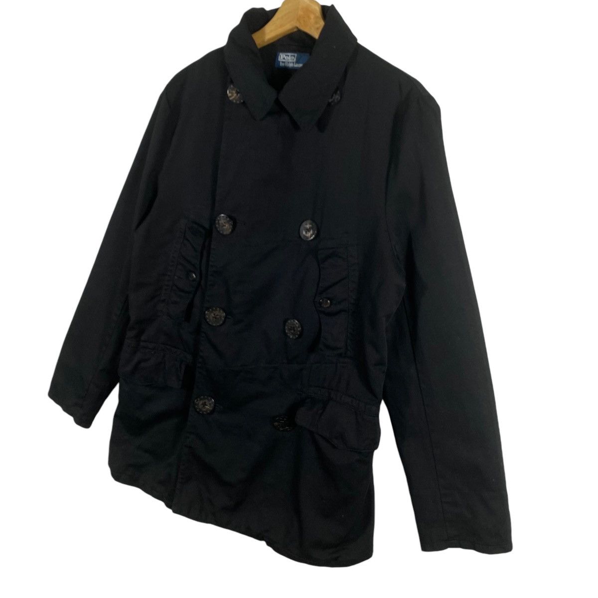 Polo Ralph Lauren × RRL Ralph Lauren × Vintage Vintage Polo Ralph Lauren Military Jacket M Size Black Size US M / EU 48-50 / 2 - 3 Thumbnail