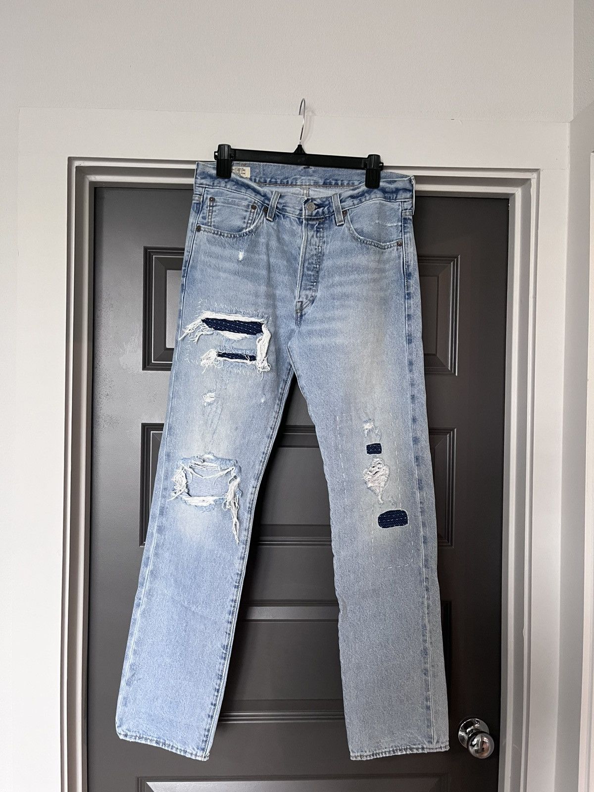 Levi's Levi’s 501 150th anniversary patchwork denim Size US 32 / EU 48 - 1 Thumbnail