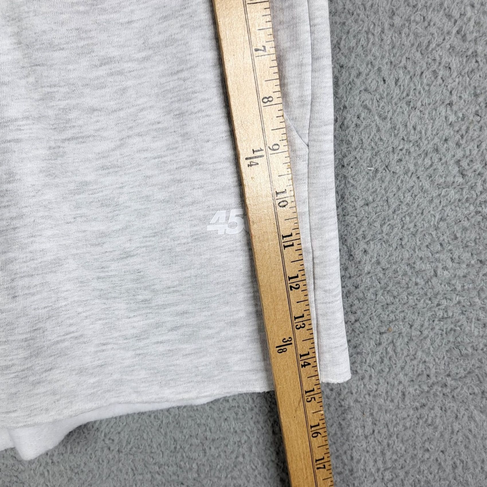 Asos ASOS 4505 Women's Light Gray Shorts Size 12 NEW Activewear Pants Casual Yoga Elastic Waist Gray Women 12 Size 34" / US 12 / IT 48 - 3 Thumbnail