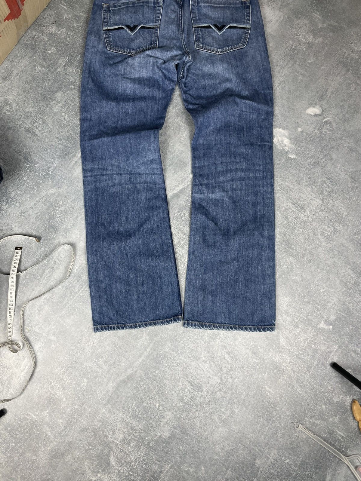 Diesel Crazy flared Diesel Larkee washed denim jeans Size US 34 / EU 50 - 4 Thumbnail