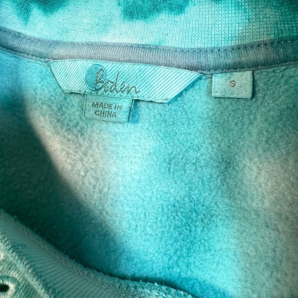 Boden Boden Arabella Eyelet Ombré Tie-dyed Crewneck Pullover Sweatshirt, Women’s Small Size S / US 4 / IT 40 - 7 Thumbnail