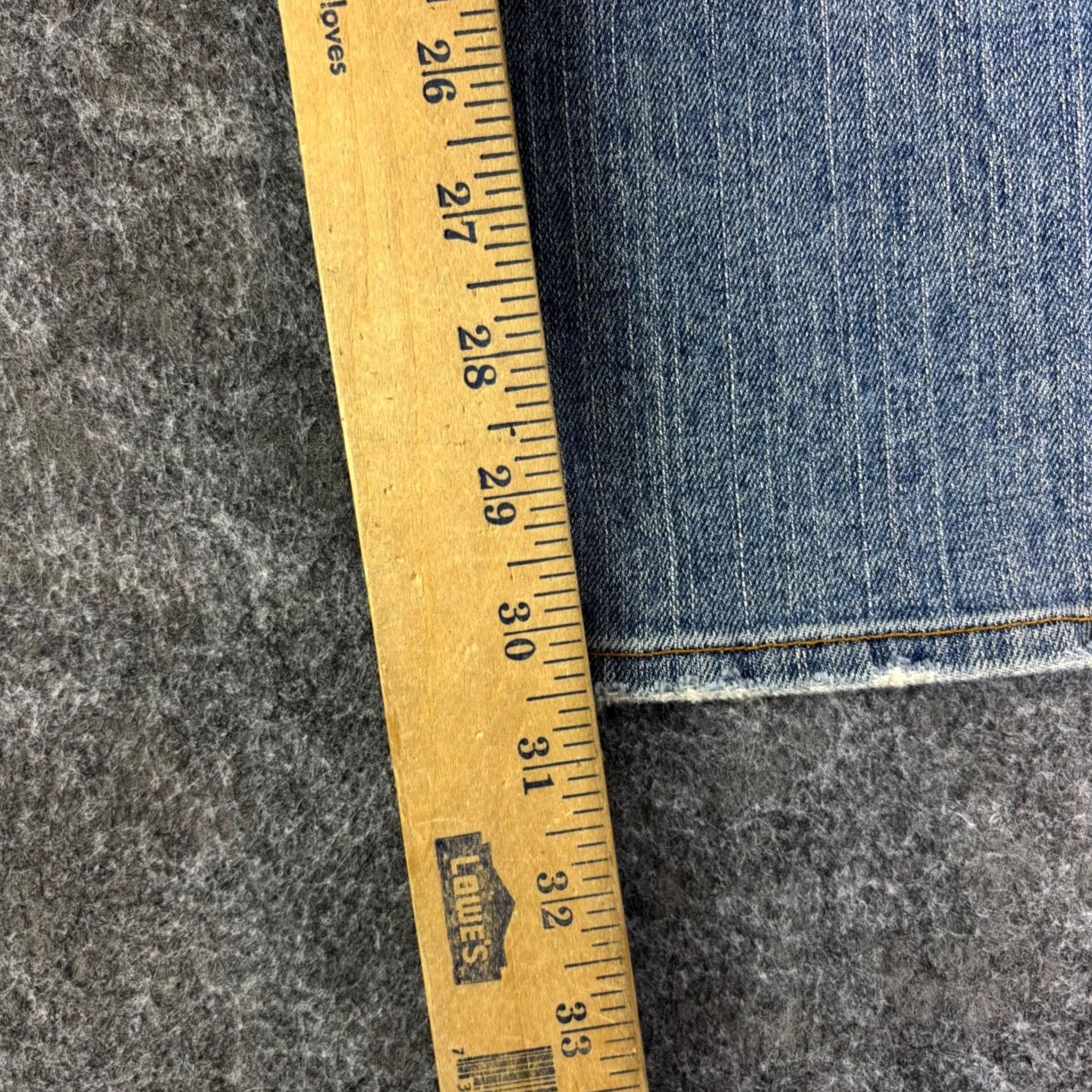 Lucky Brand Lucky Brand Dungarees Dream Jeans - Size 8/29 Blue Distressed Flare USA Size 29" - 5 Thumbnail