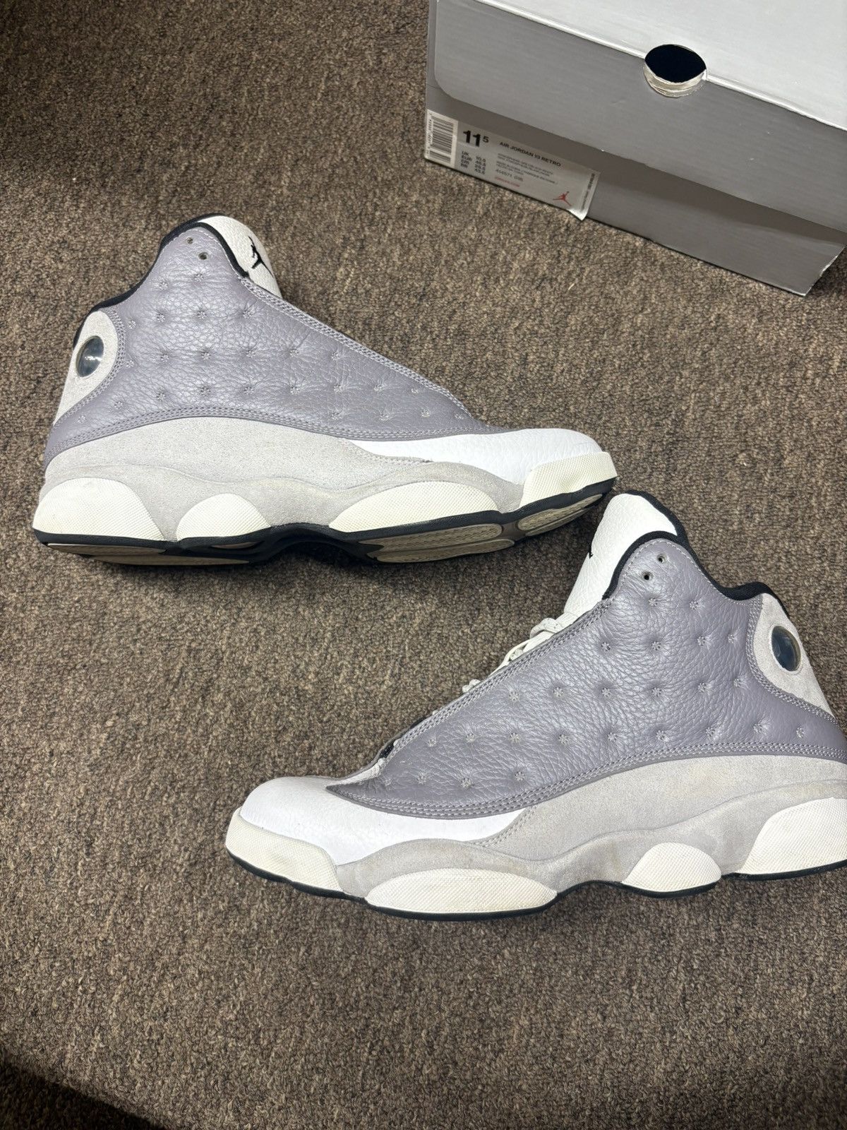 Jordan Brand Jordan 13 Atmosphere grey Size US 11.5 / EU 44-45 - 3 Thumbnail