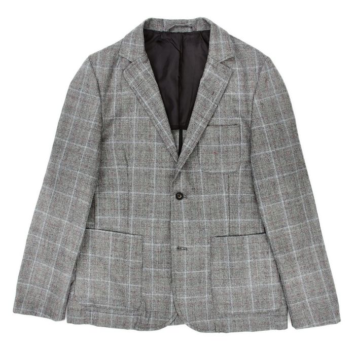 Corridor Wool Glencheck Lined Blazer Grailed