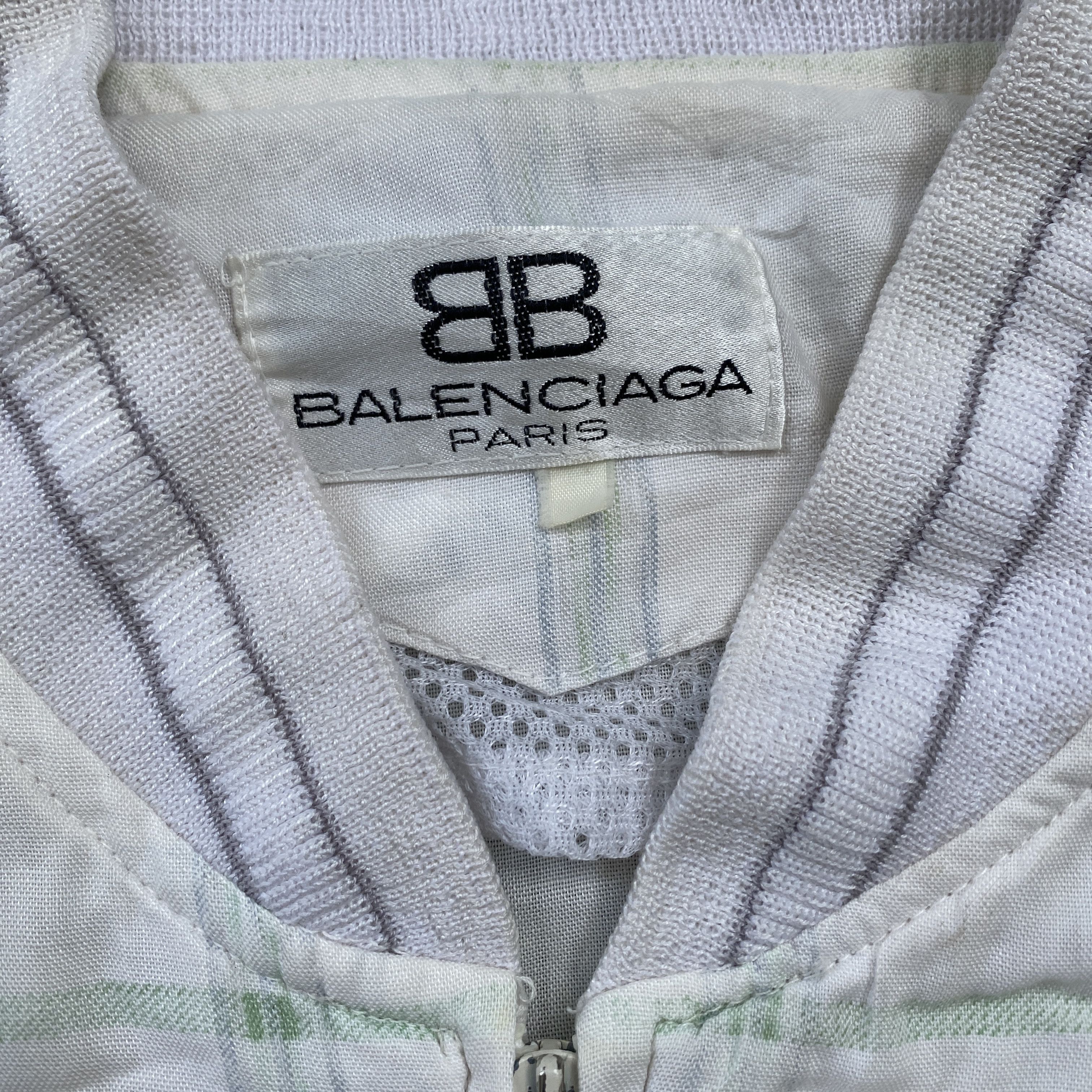Balenciaga Vintage 90's Balenciaga Plaid Bomber Size US M / EU 48-50 / 2 - 2 Thumbnail