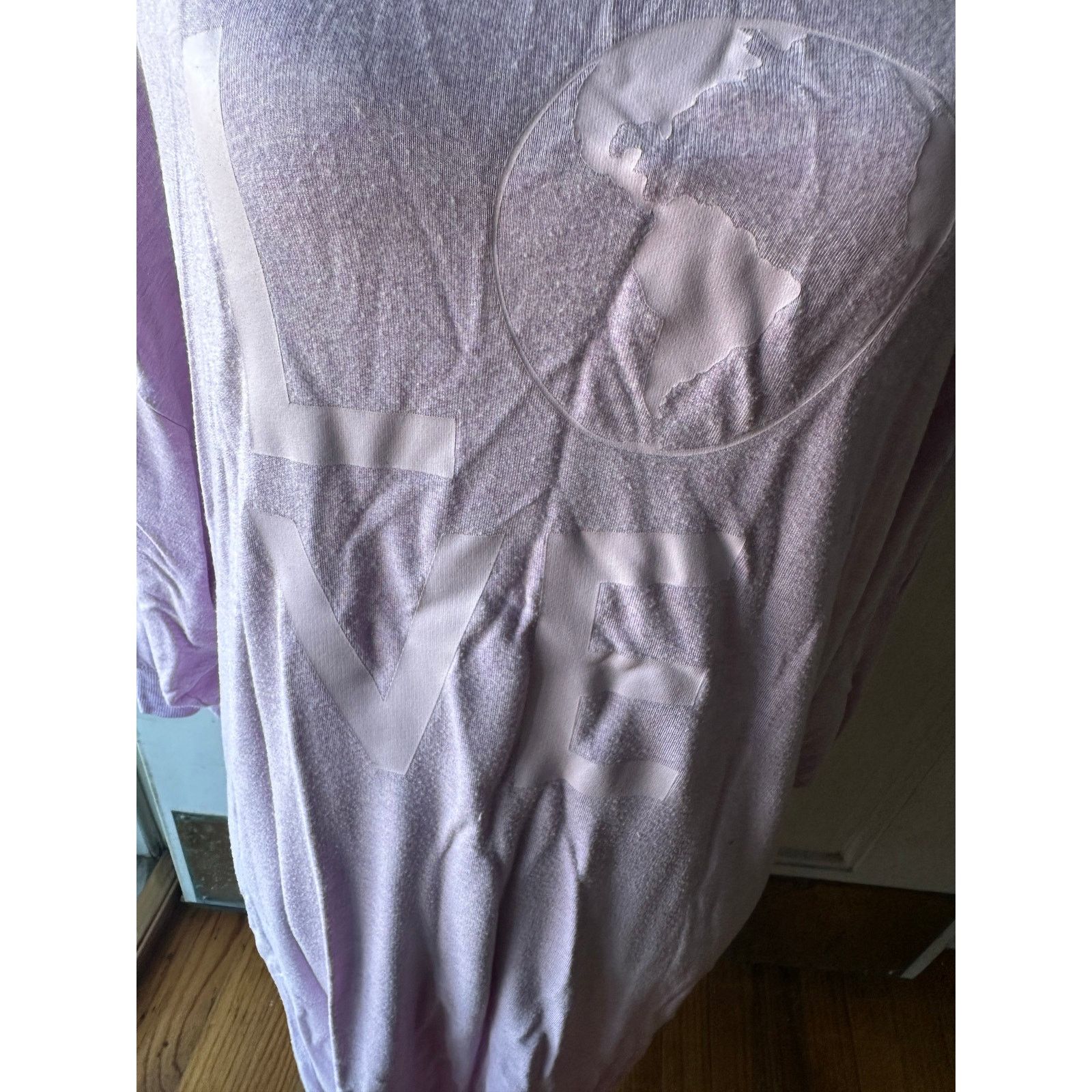 Gap Gap Love Lilac Sweatshirt Tunic Lounge Dress – Size L Size L / US 10 / IT 46 - 2 Thumbnail