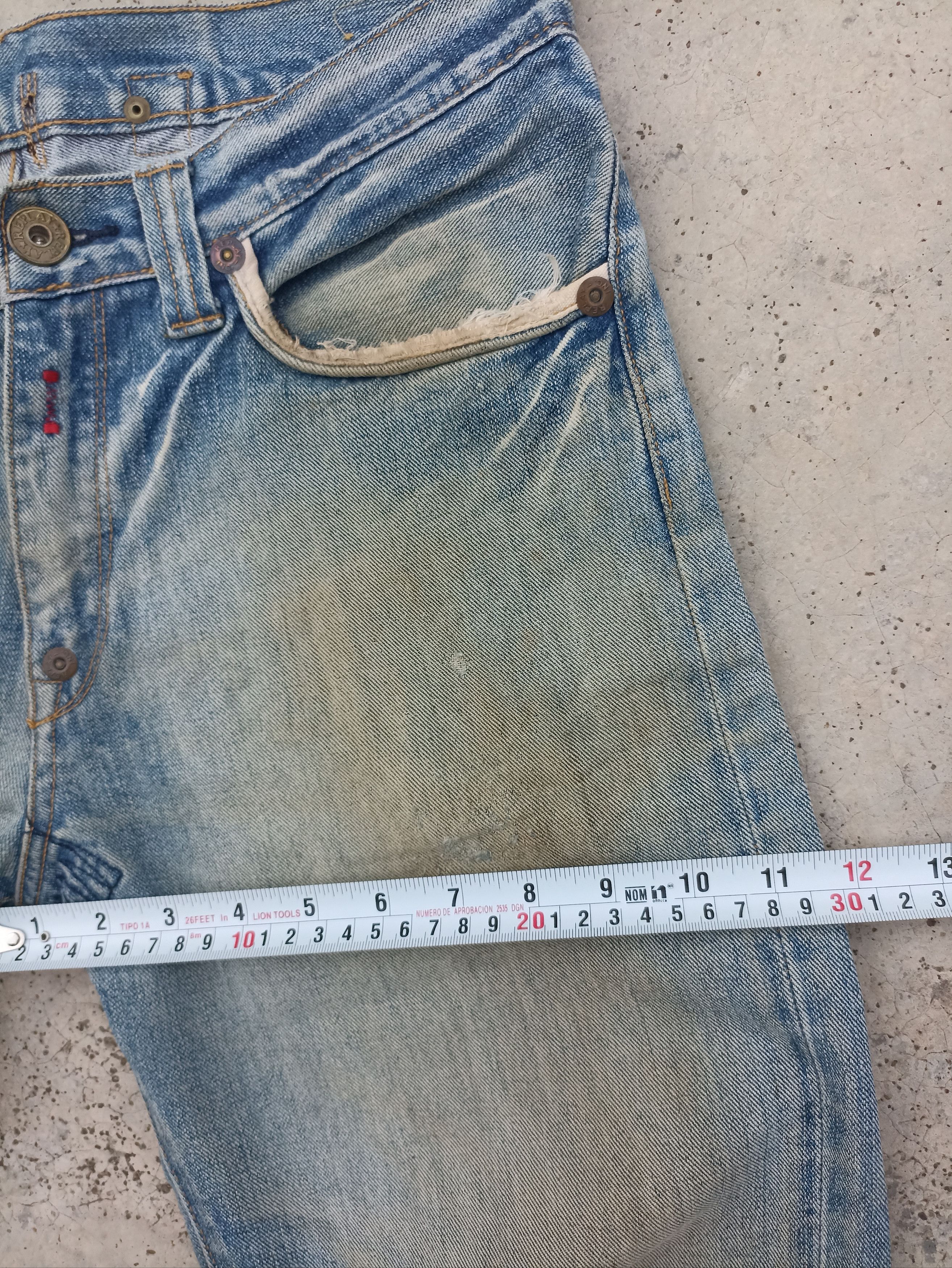 Replay Vintage Replay Jeans distressed denim Size US 30 / EU 46 - 20 Thumbnail